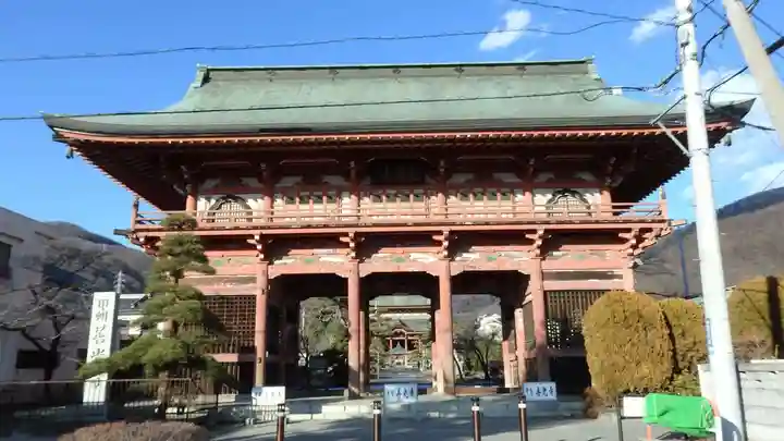 甲斐善光寺(山梨県)