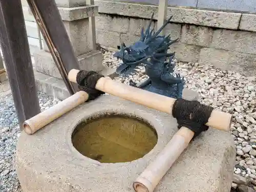 鷺宮八幡神社（保久良神社末社・お旅所）の手水舎