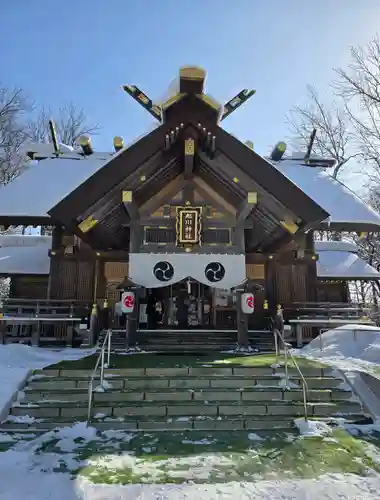 旭川神社の本殿