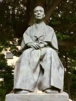 自由が丘熊野神社の像