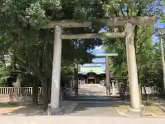 溝旗神社（肇國神社）の鳥居