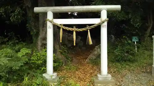 神社(名称不明)の鳥居