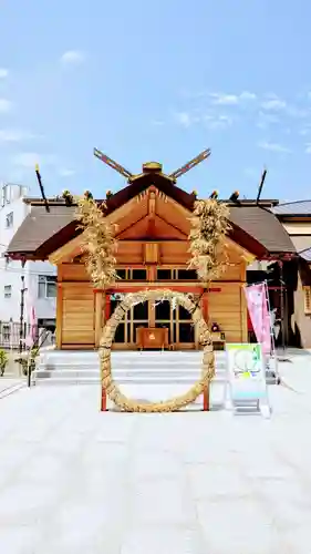 駒込妙義神社の本殿