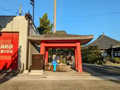 甚目寺の手水舎