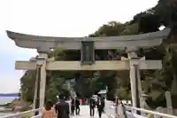 八百富神社の鳥居