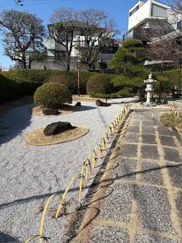 日蓮宗　本松寺の庭園