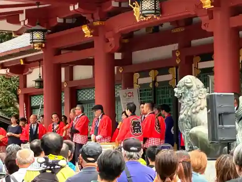 西宮神社のお祭り