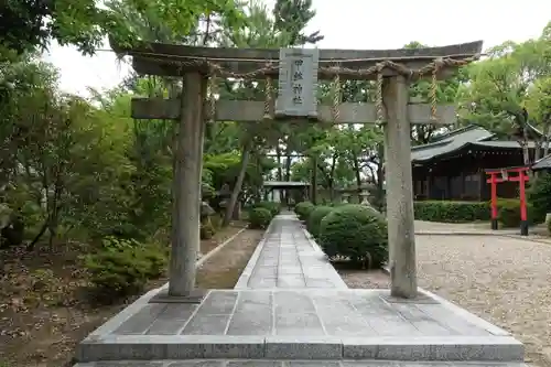 甲鉾神社の鳥居