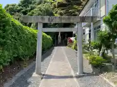 八幡社の鳥居