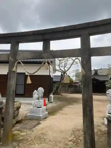 大内神社の鳥居