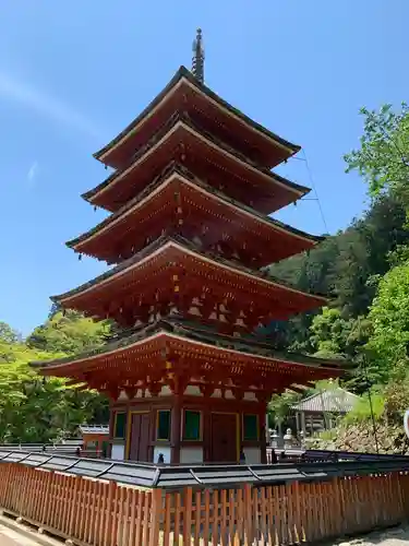 長谷寺の塔