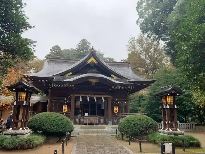 廣幡八幡宮の本殿