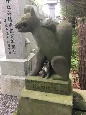 千歳神社の狛犬