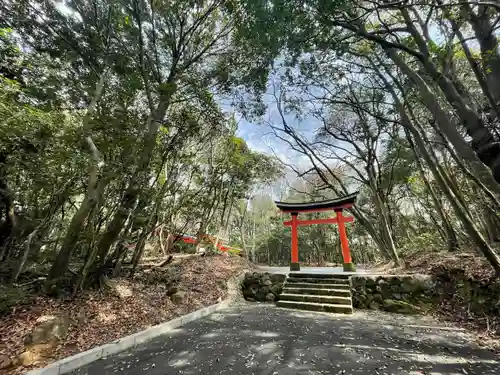 大尾神社の鳥居