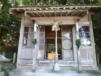 梶賀神社の本殿・本堂