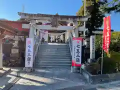 武蔵第六天神社の鳥居