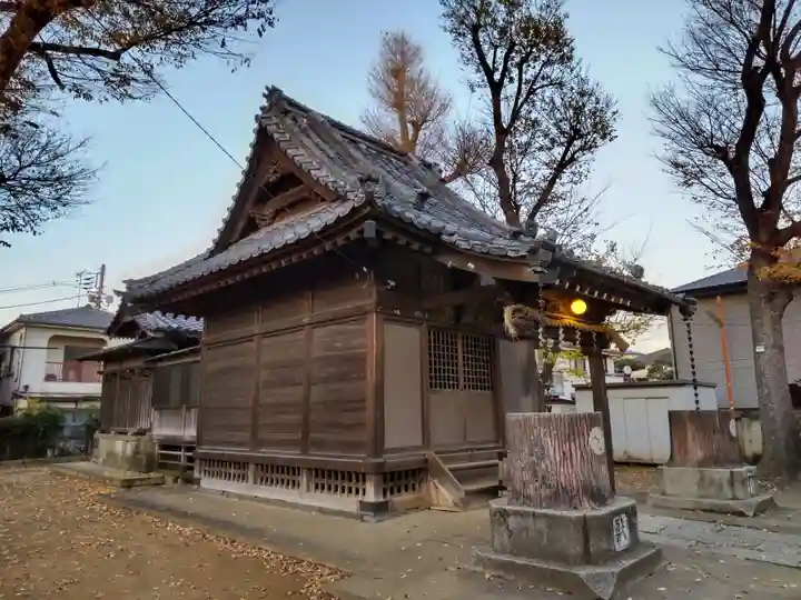 上小岩天祖神社の本殿・本堂