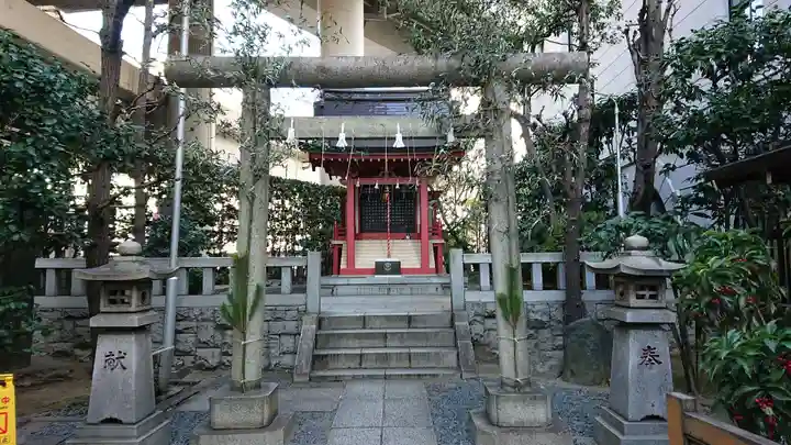 兜神社の鳥居