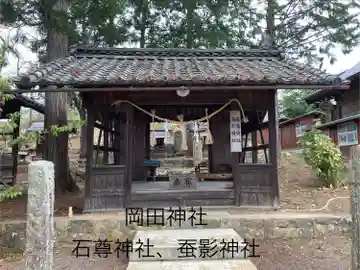 岡田神社の本殿・本堂