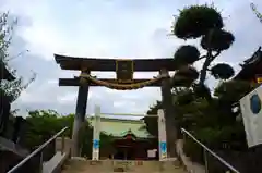 綱敷天満宮の鳥居