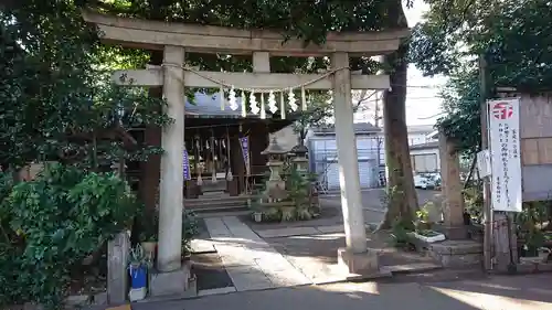 大原稲荷神社の鳥居