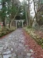 大神山神社奥宮の鳥居