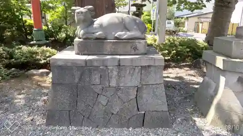 深志神社の狛犬