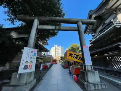 湯島天満宮の鳥居