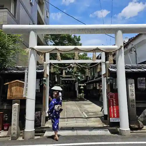 高松神明神社の鳥居