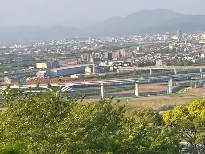 石清水八幡宮の景色