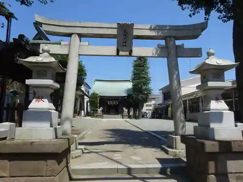 東林間神社の鳥居