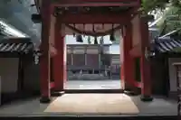 柞原八幡宮の山門・神門
