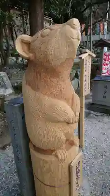 大縣神社の狛犬