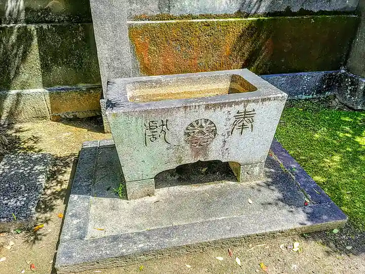 盛巌寺の手水舎