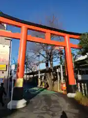 東伏見稲荷神社の鳥居