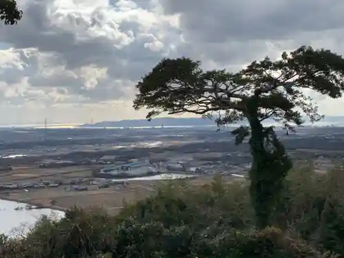 神出神社の景色