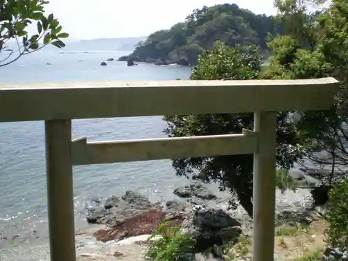 伊射波神社の鳥居