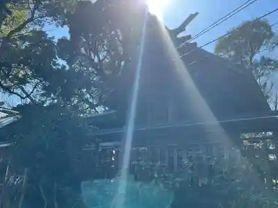 所澤神明社の本殿・本堂