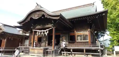 葛飾八幡宮の本殿・本堂