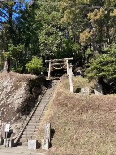 眞弓神社の鳥居