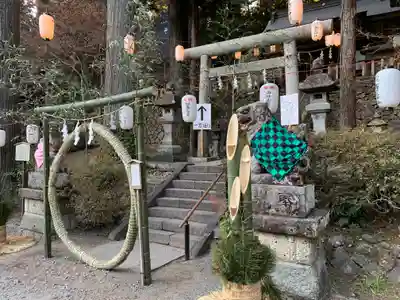 日光大室高龗神社の鳥居