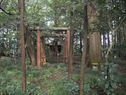 御嶽山神社の鳥居