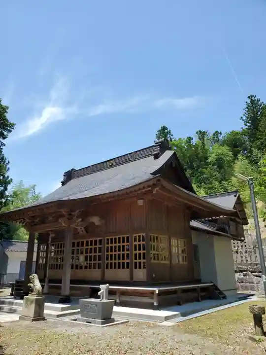 浮島神社の本殿・本堂