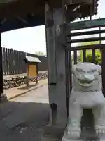 狭山山不動寺の狛犬