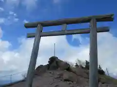 日光二荒山神社奥宮の鳥居