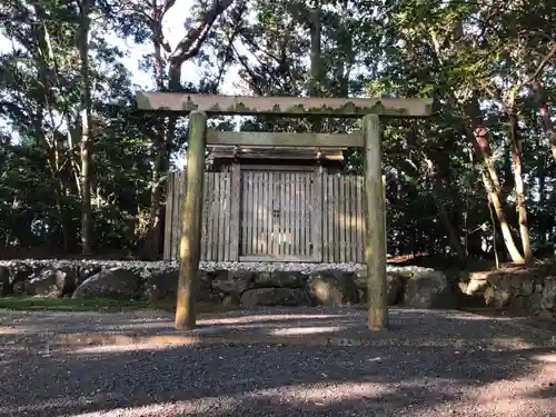 御船神社（皇大神宮摂社）・牟弥乃神社（皇大神宮末社）の鳥居