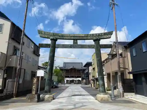 桑名宗社（春日神社）の鳥居