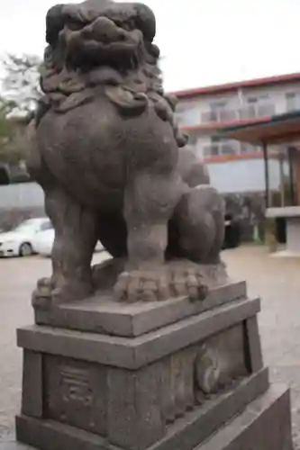 簸川神社の狛犬