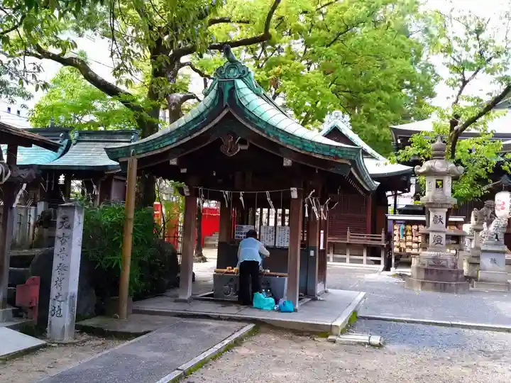 髙牟神社の手水舎