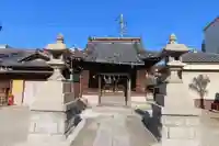 八幡神社の山門・神門